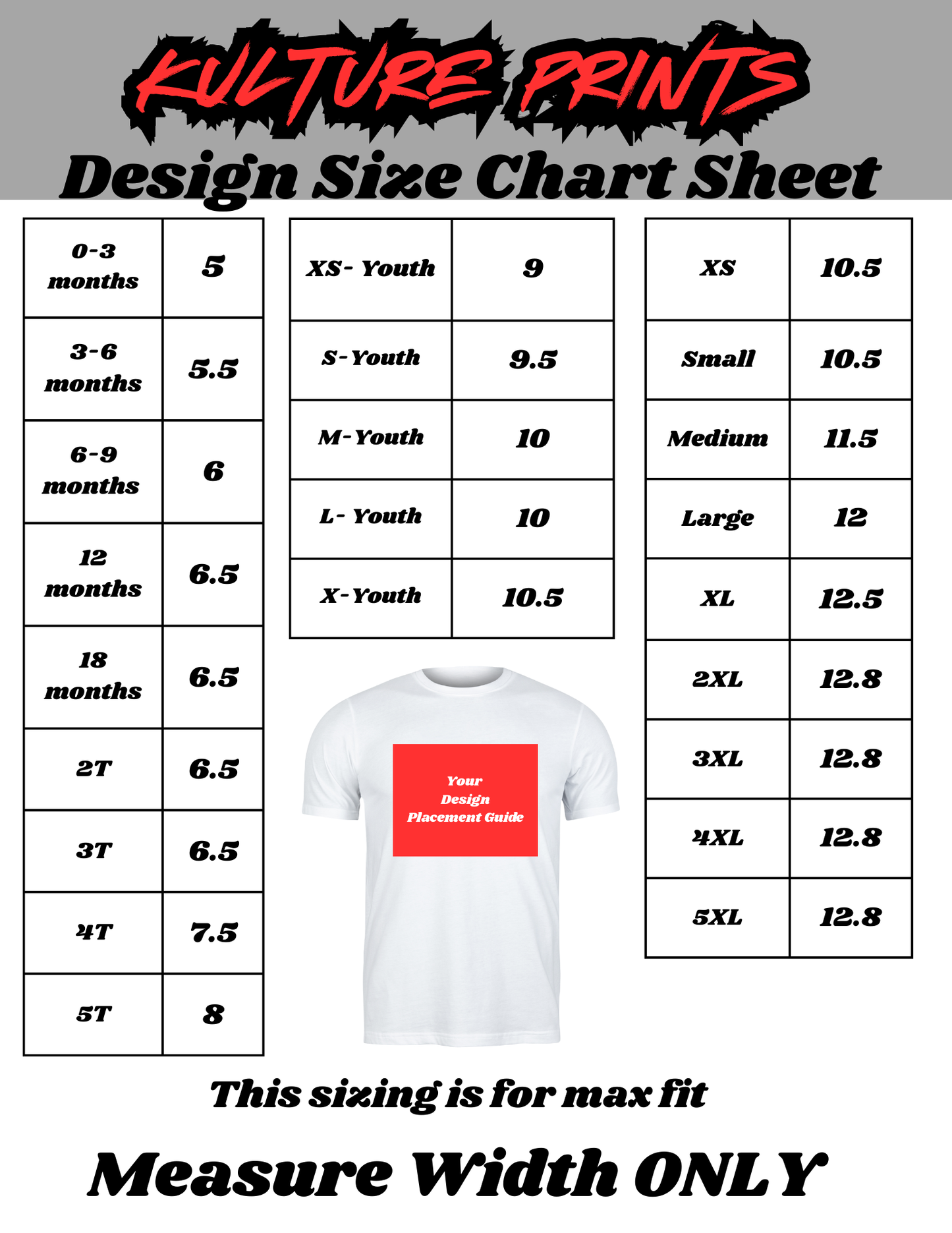 Custom DTF Sheets ( Print Ready)