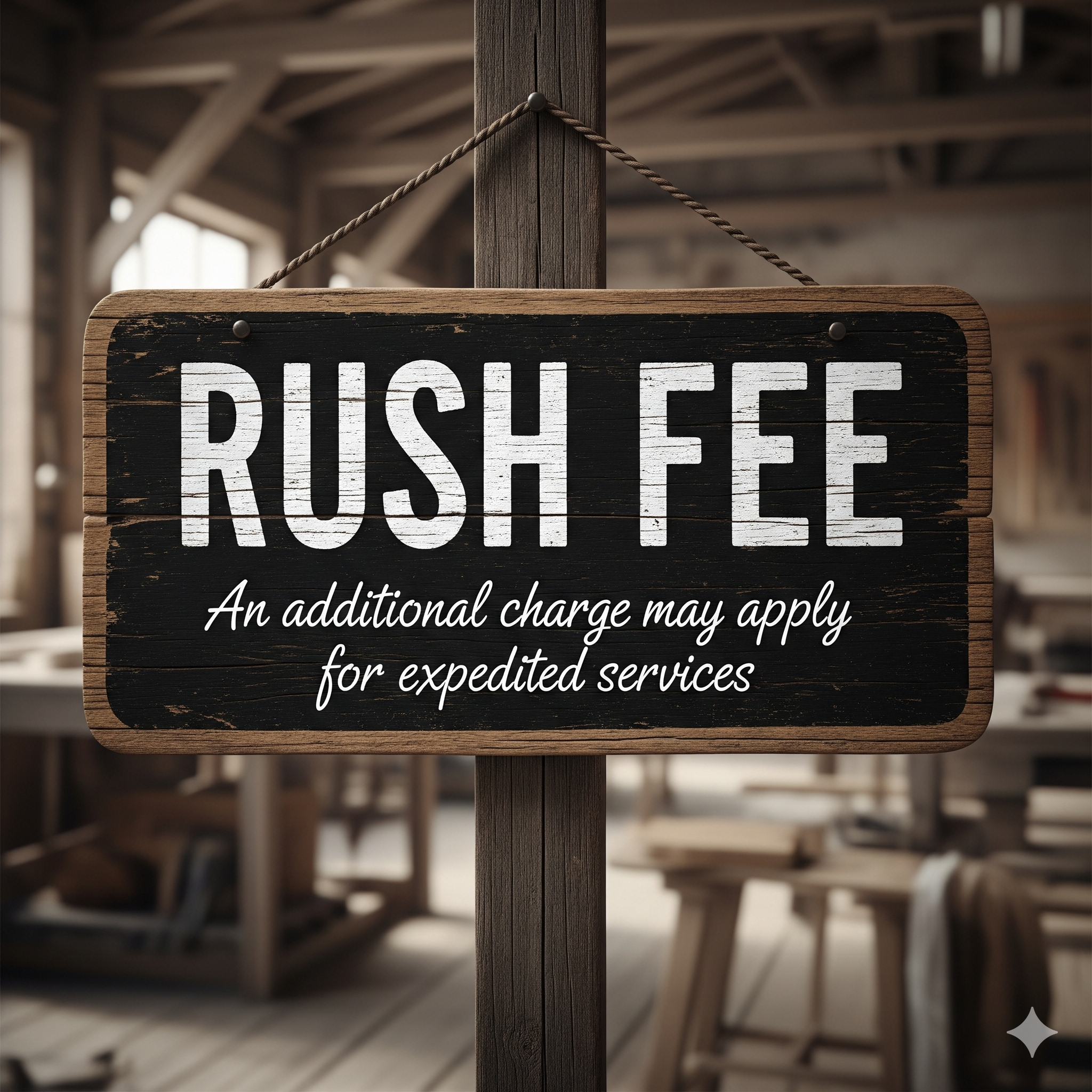 Rush Fee