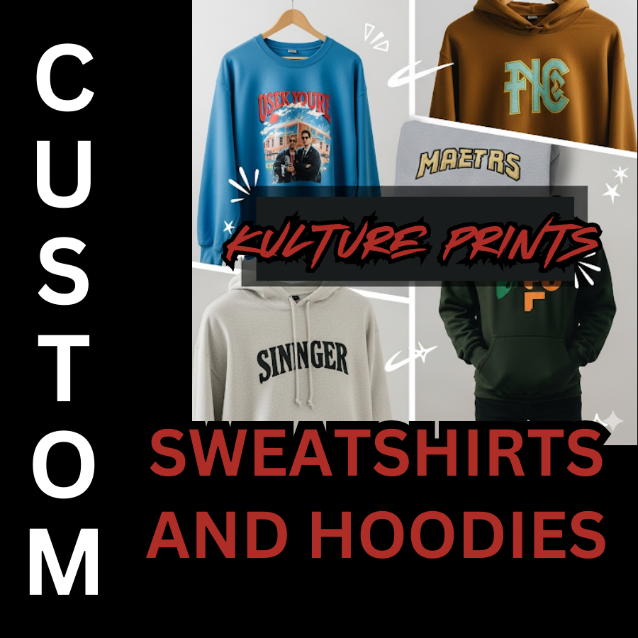 Custom Sweatshirts and Hoodies