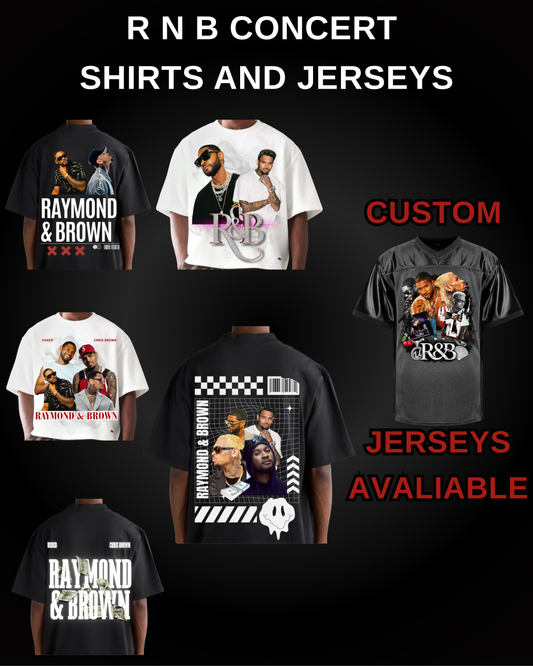 RnB Concert Tour Shirts and Jerseys
