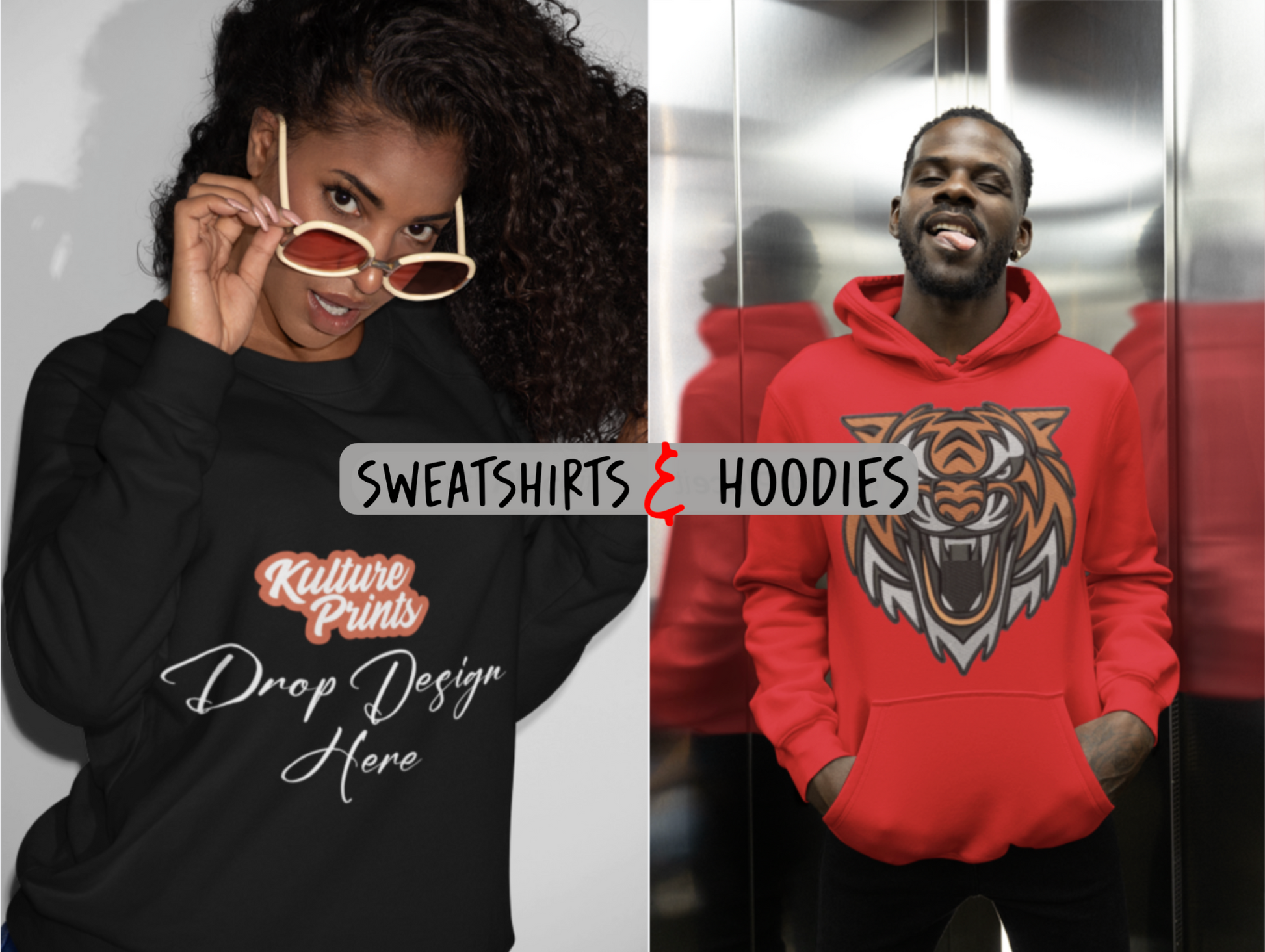 Custom Sweatshirts and Hoodies Kulture Prints